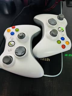 PC / Xbox 360 wireless controllers 2 player bundle