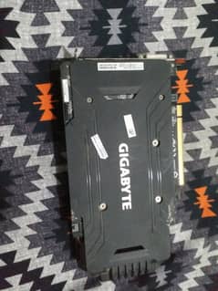 Gigabyte 192 BIT 6GB modle gtx 1070 ti