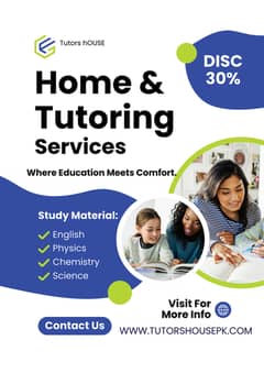 Home and onine Tutoring Services