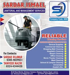 Janitorial and management services