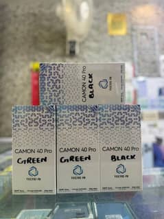 camon  40 pro box pack