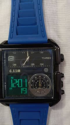 Stylish Imported Multi-Time Watch | Japanic Machinery | Unique Design