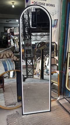 Arch mirrors for bedroom apartments