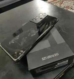 S21 Ultra Pta approved with box.