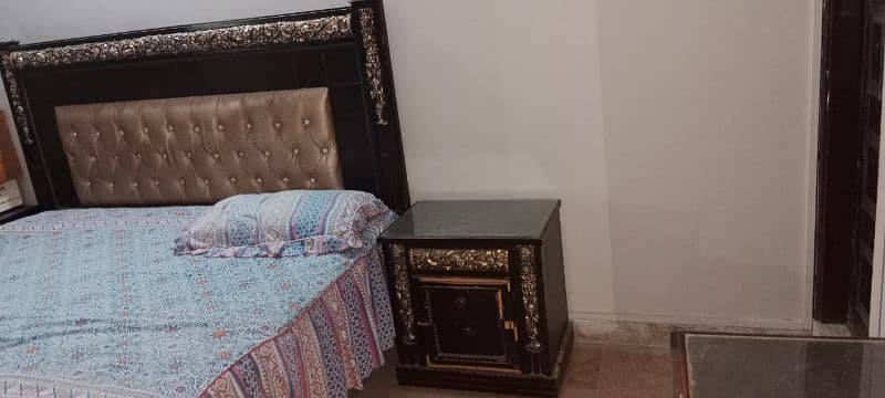 Bed With Side Tables and Dressing 1
