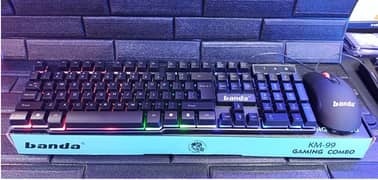 Banda KM-99 Gaming Mechanical keyboard and mouse combo at cheap price