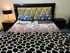 wooden bed sale on urgent base