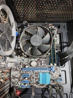 I7 3770 + Asus H61-M mobo + 16gb 8x2 ram combo