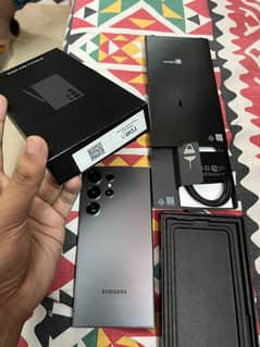 Samsung S24 Ultra Non Active 4 Months Sim Time (12/256Gb) Full Box.