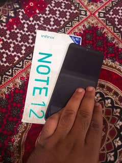 I'M Selling My mobile Note 12 6+5/128. GB with original box