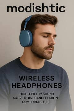 Headphones with Advanced Noise cancelation & Long Lasting Bettry,