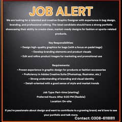 Professional Graphic designer for Bags