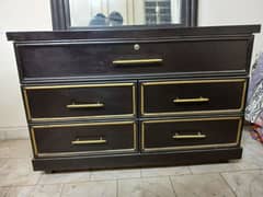 bed set and side tables
