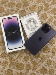 I phone 14 pro max hk model dual physical 4 month sim time
