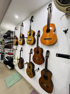 Nylon Japanese Guitars Piano Keyboard Ukulele Amplifier Bass Acoustic