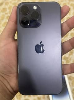 I phone 14 pro max LLA 128 gb sim time avalibel 4 month