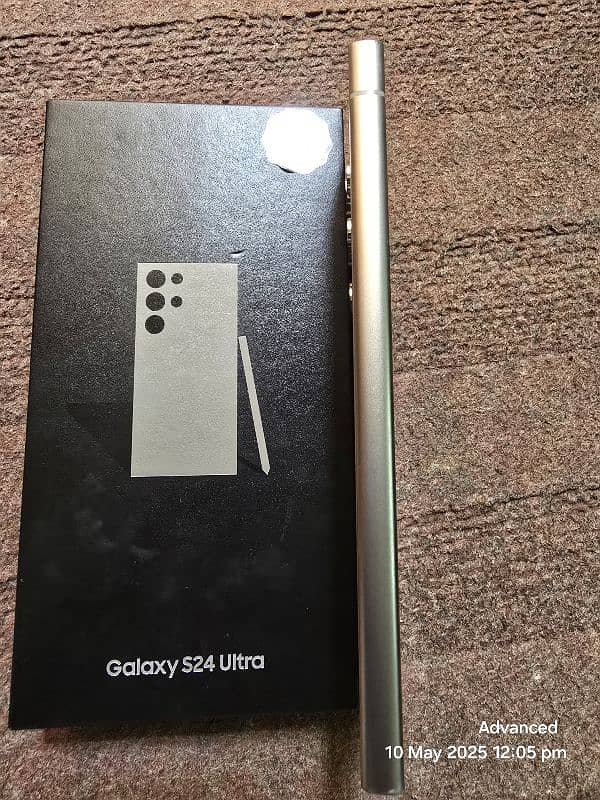 Samsung S24 ultra titanium gray 1 month warranty 0