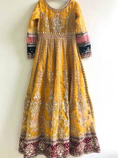 Bridle mehndi dress