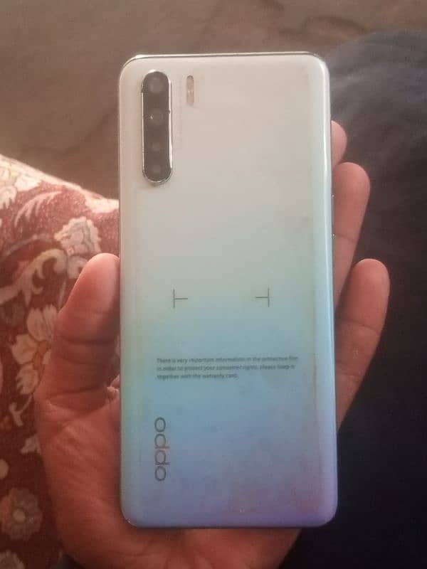 Oppo f15 display finger 8 256 with box exchange possible 7