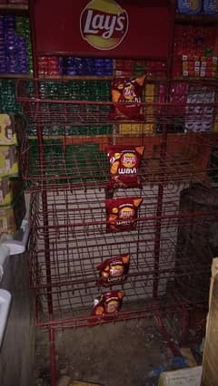lays chips stand