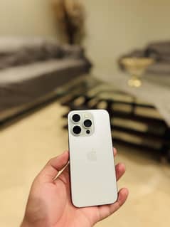 iPhone 15 Pro 256gb jv white titanium