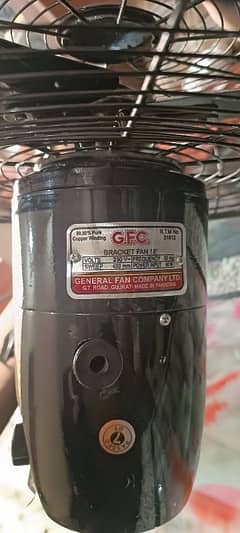 GFC 18 inch bracket fan 2 week use 10/10 all ok