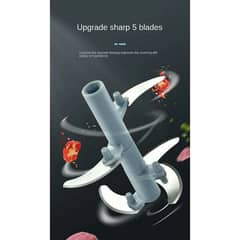 Versatile Manual Food Chopper - Easy to use, Durable stainless