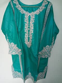Cotton-Lawn 2 piece suit stitched full embroidery