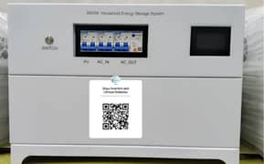 3.6kw Hybrid Inverter with fix 5kw lithium battery