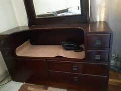 wooden dressing table