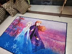 Frozen theme rug