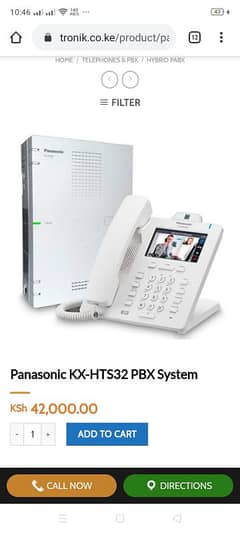 PANASONIC HIGH QUALITY TELEPHONE EXCHANGE 2 8 PTCL INTERCOM PABX