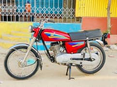 Honda 125 Cg 2005 model Karachi number Whatsapp number 03361753928