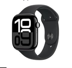 Apple Watch Series 10 (GPS) - 46 mm - jet black aluminum - Box Pack