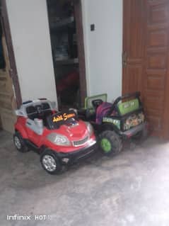 kids jeep red coler