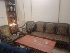 Furniture Double Bed Almari Showcase Cooler and TV used for Sale