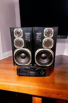 Onkyo Speakers PS-33x with technique Amplifier