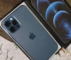 Iphone 12 Pro Max, Blue, 256, FU, Non PTA, Box Cable, No Exchange