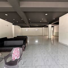 10 Marla Commercial Brand-New 1st Floor Available For Rent