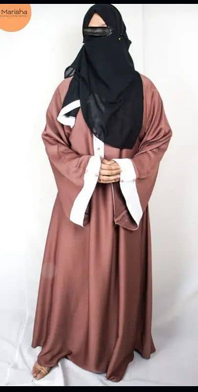 Abaya / printed abaya / abaya with stolers / ladies abayas's 5