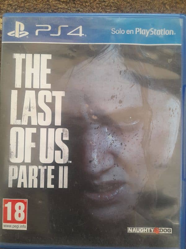 THE LAST OF US PART 2 PS4 GAME 0