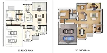 I Will Make Any 2d Drawing & 3d Modelling In Autocad & 3ds Max