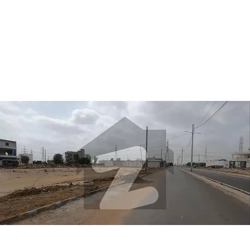 120 yards west open plot is available for sale in Saadi Garden block 3 Karachi 3