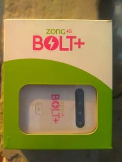 Zong Bolt+ 4G Wifi Device (Unlocked) Fast & Portable 150 Mbps Speed
