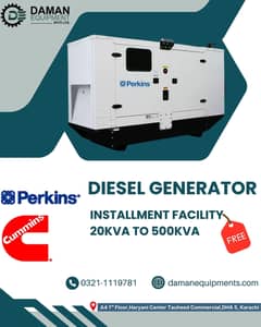 Cummins open type 150kva