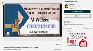 MICROWAVE AND CHIMNEY REPAIR  SERVICE CENTER