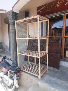 3 portion cage ,height 6 feet murid (chakwal)