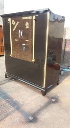Full Size Iron Peti Almari with 2 Parts & 2 Door Iron Almari