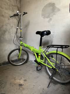 Parrot foldable bicycle