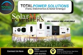 solar max 1.5kw 2.4kw 3kw 3.8kw 4kw 6kw 8kw 11kw All Models Available